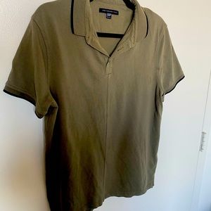 John Varvatos Green Polo-Shirt | Size Medium